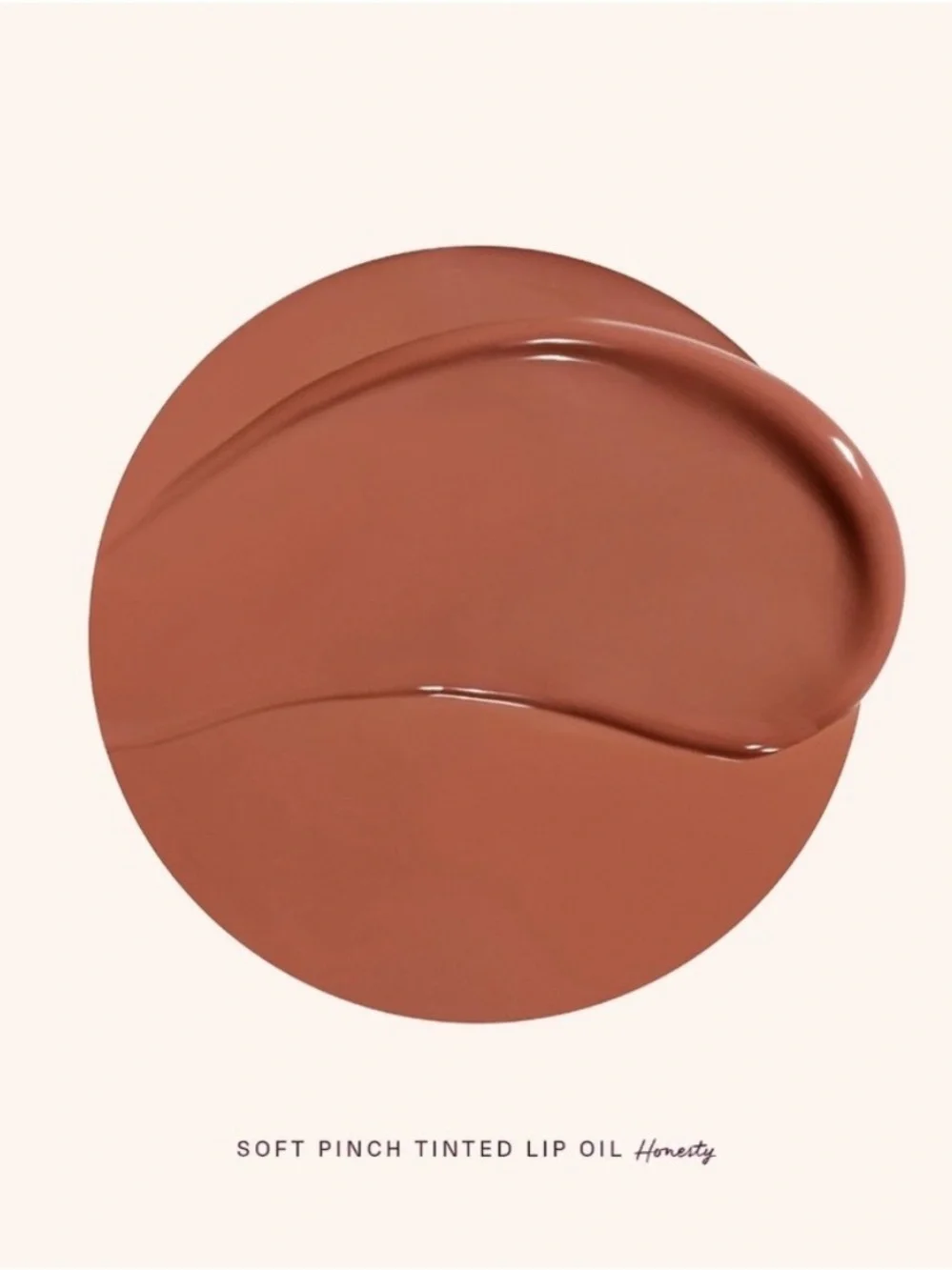 Rare Beauty Soft Pinch Tinted Lip Oil - Honesty (Nude Brown Peach 🍑) BNIB